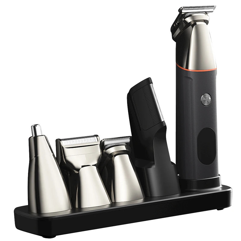 5 In 1 Women Shaver Painless Hair Removal Epilator Shaving Machine Face Beard Eyebrow Nose Trimmer Body Bikini Electric Razor 240624