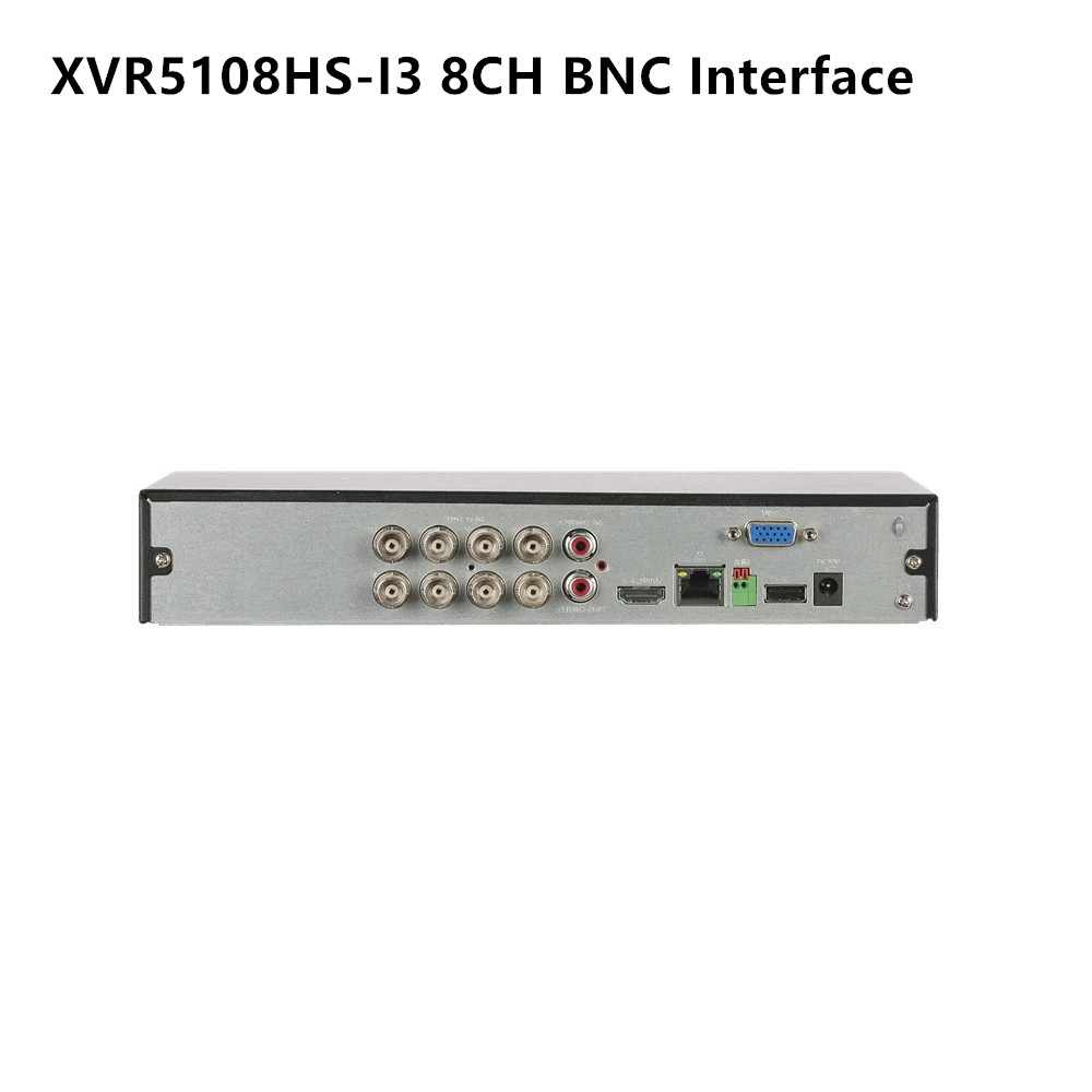 Dahua XVR5104HS-I3 4CH & XVR5108HS-I3 8CH &XVR5116HS-I3 16CH WizSense XVR Recorder max support 6MP ip camera & 5mp hdcvi camera