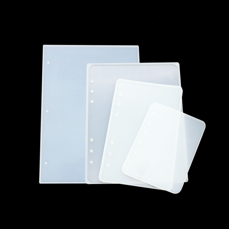 A4 A5 A6 A7 Notebook Cover Silicone Mold Crystal Epoxy Resin Molds For DIY UV Resin Mould Handmade Crystal Book Accessories
