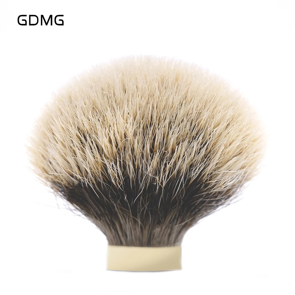 GDMG BRUSH SHD Pioneer Bulb Badger Hair Knot Cleaning Beard Tool Wet Shaving Brush Mens Beard Care 240624