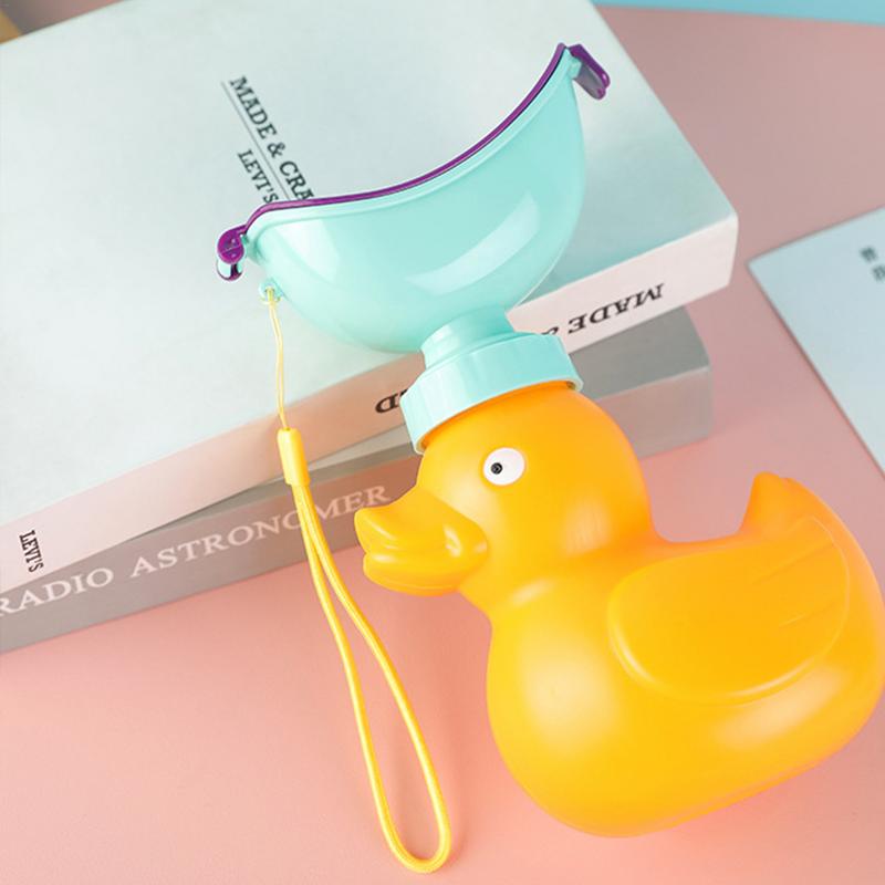 Travel Urinal Kids 600ml Portable Unisex Pee Container Jar Toilet Training Products Travel Potties For Boys Girls Toddler