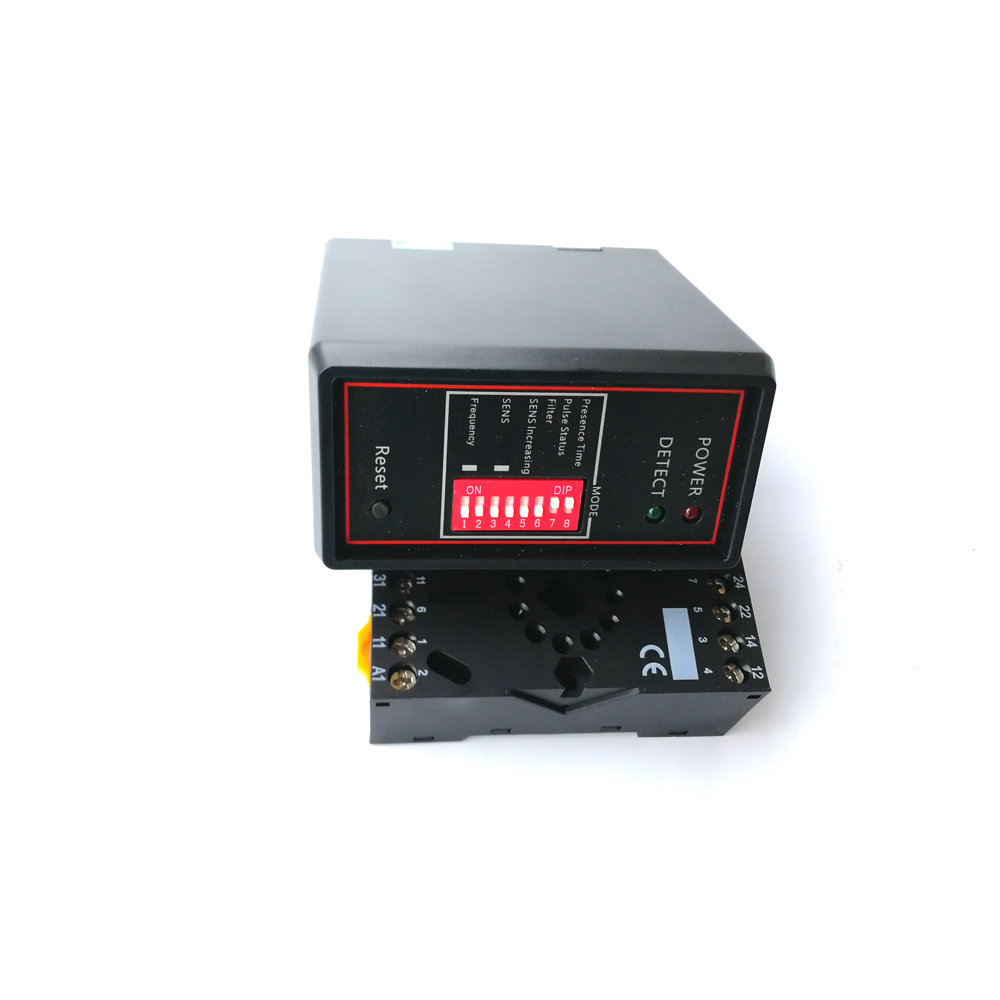 50m cable single channel inductive vehicle loop detector for Gate barrier operators