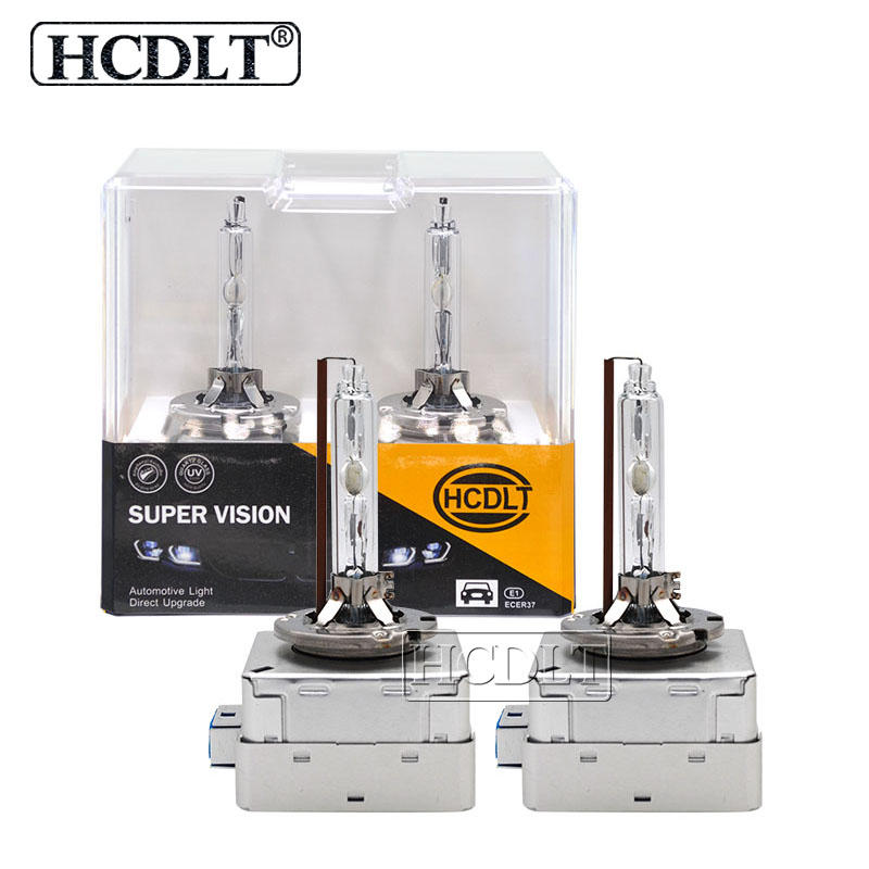 HCDLT 2PCS D8S 5500K Car Headlight Bulb AC 12V 35W 55W Fast Bright D8S Auto Replacement Lamp OEM Quality 66548 D8S HID Lights
