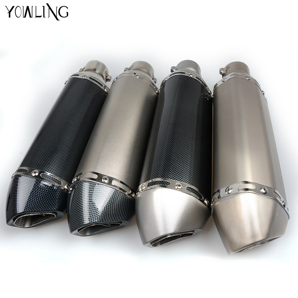 51mm Motorcycle Exhaust Motocross Exhaust Muffler For Suzuki V-Strom 650 DL650 2004 2005 2006 2007 2008 2009 2010 2011 2012