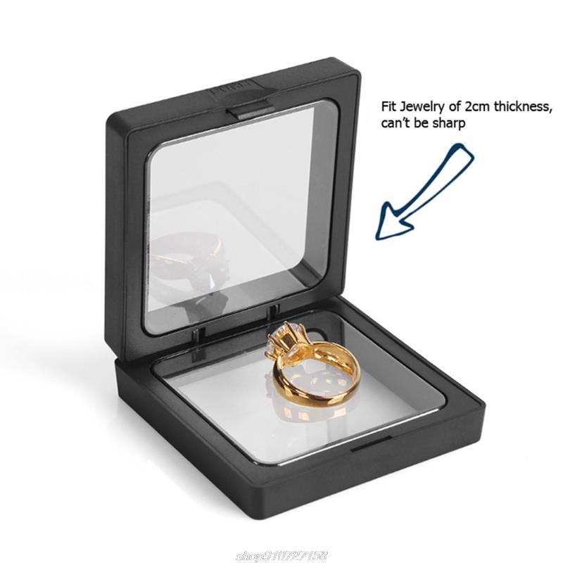 Challenge Coin Display Stand 3D Floating Transparent Phone Case Jewelry Specimen Military Medal Stand Frame AG02 21 Dropshipping