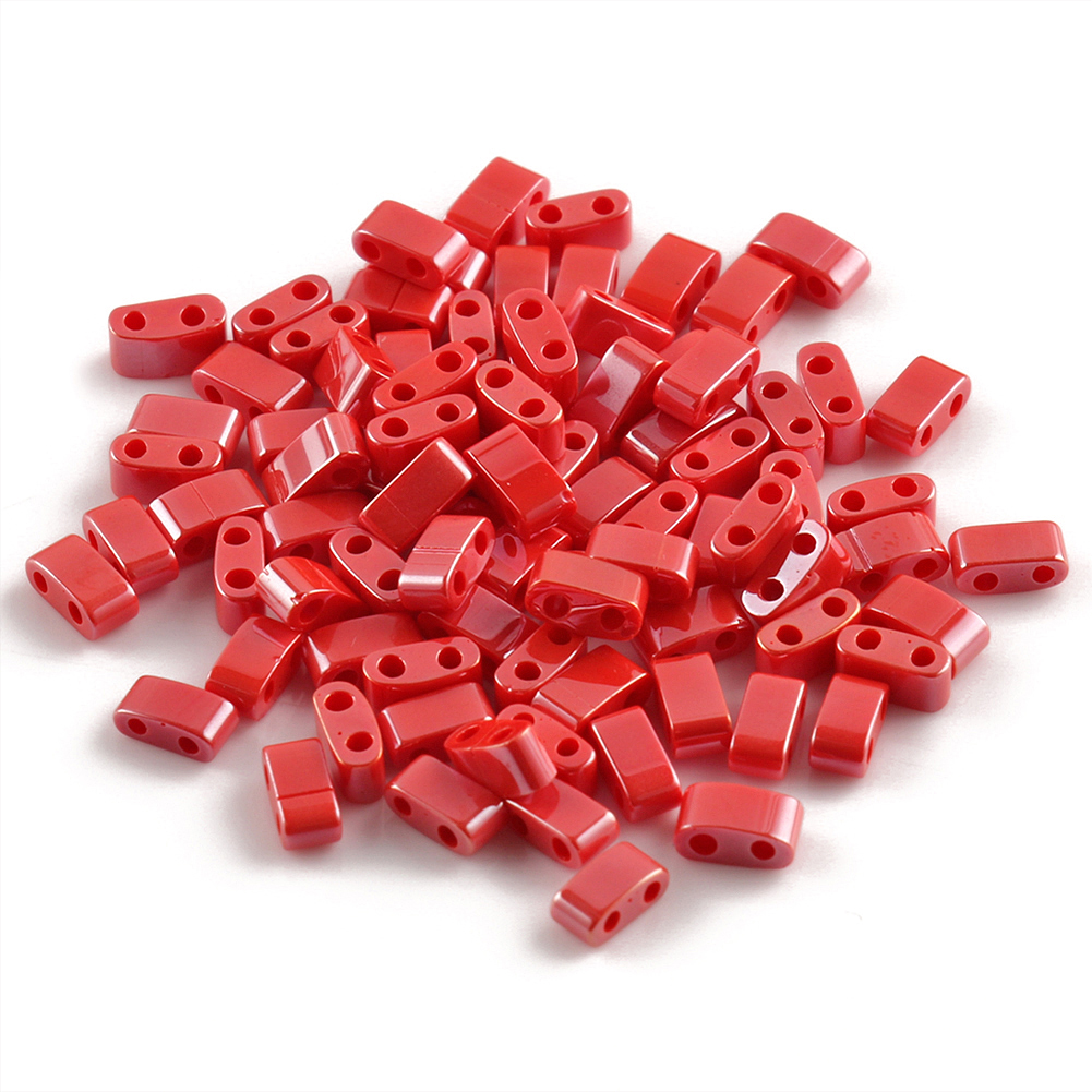 Two Holes Tila Seedbeads DIY Czech Glass Jewelry Beads for Handmade Jewelry Bracelets Making 5*2*2mm 5*5*2mm 5grams/lot