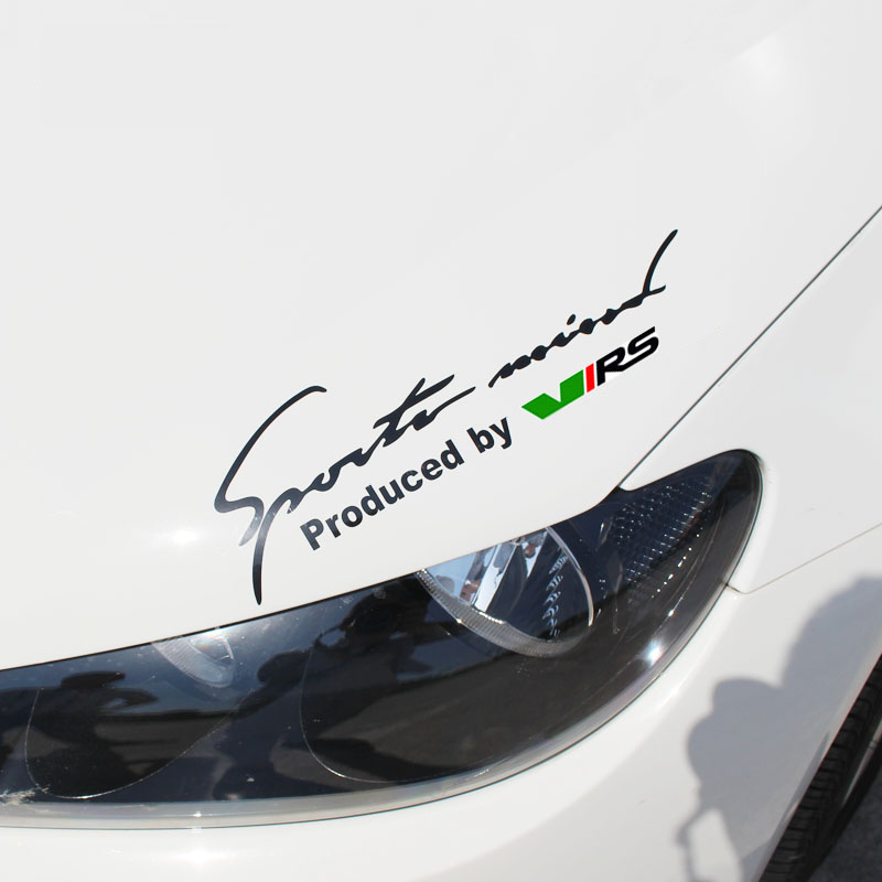 Car Head Sticker For Skoda VRS Octavia FABIA KAMIQ KAROQ KODIAQ RAPID SUPERB