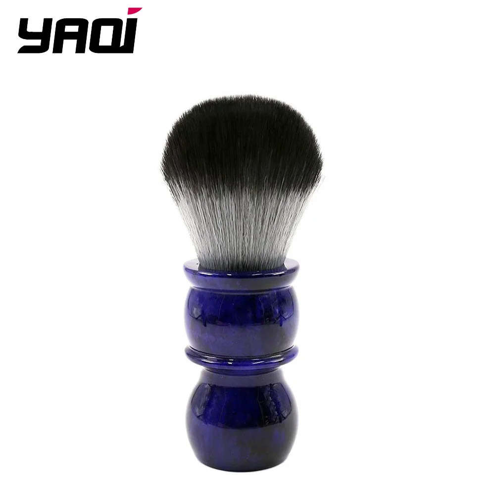 Yaqi 26mm Timber Wolf Color Synthetic Hair Shaving Brush for men i240624