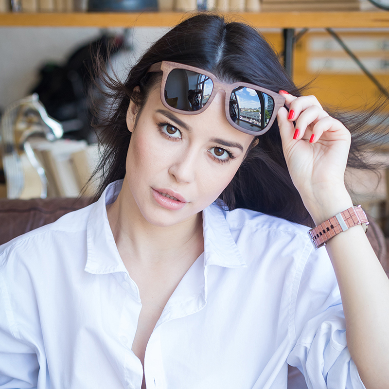 BOBO BIRD Brand New Sunglasses Men Black Walnut Wood Oversized Sunglasses Women Sun glasses With Wood Box oculos C-AG010a