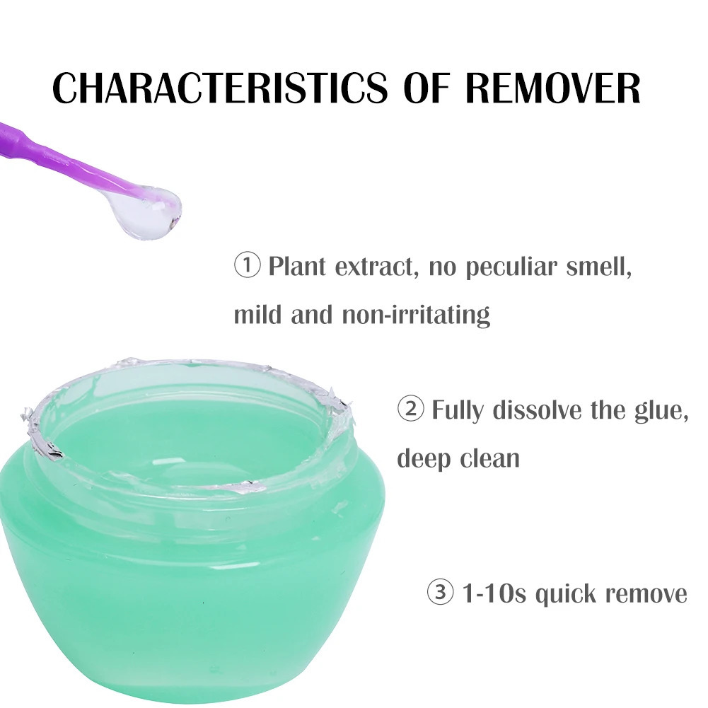 GEMERRY Eyelash Glue r Cream 5g/10g Professional Gel/Cream No Stimulation r Eyelash Extension Supplies for Makeup 240624