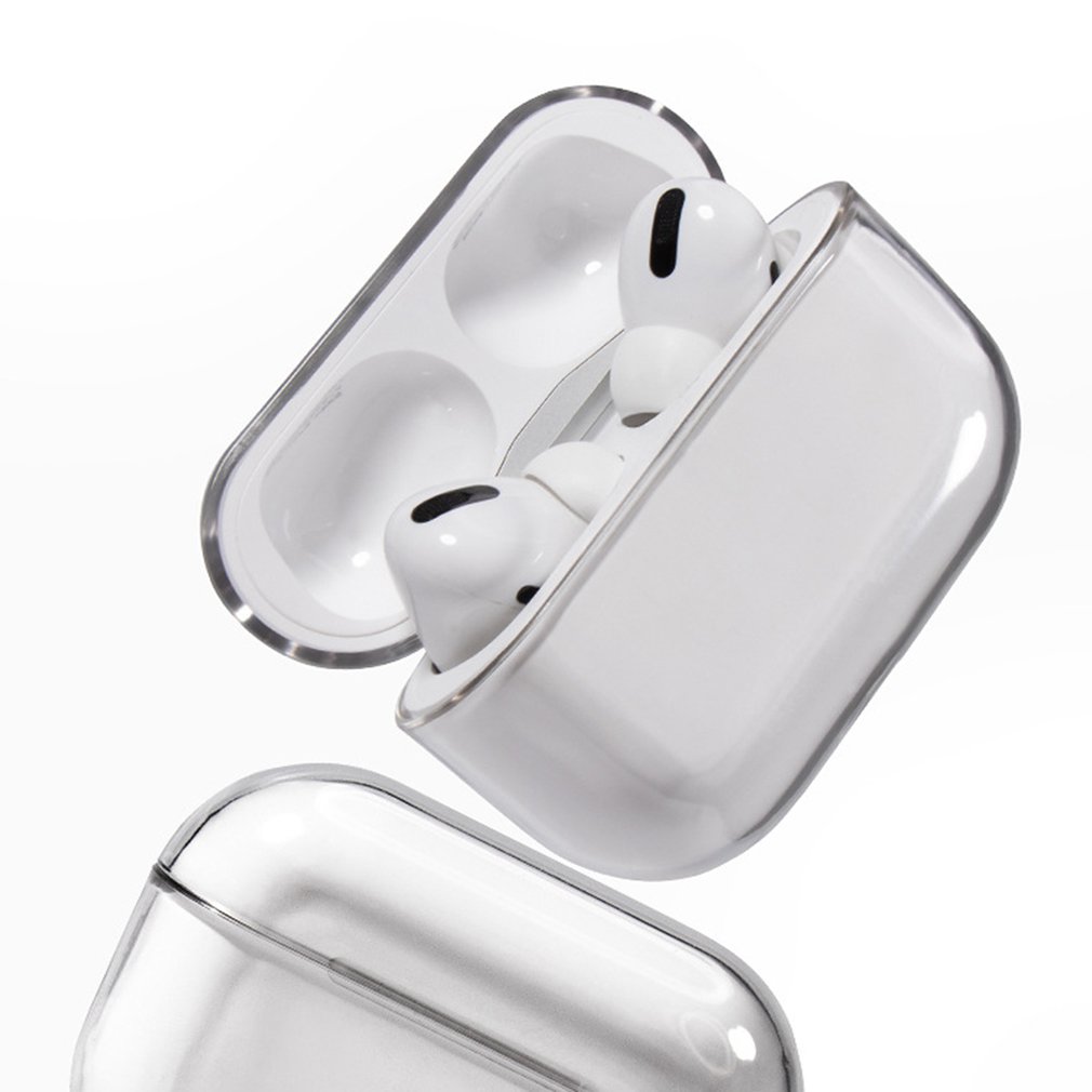 Clear Silicone Cases For Airpods pro 1/2 Luxury Protective Earphone Cover Case For Apple Airpods pro Case 1/2 Shockproof Sleeve