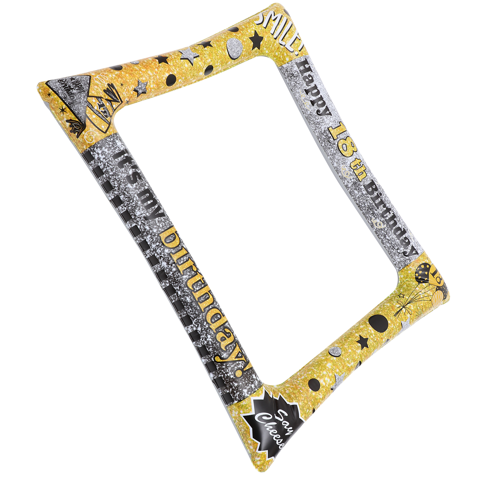 Balloons Birthday Inflatable Photo Frame PVC Fun Booth Props Decorate Party Gift Baby