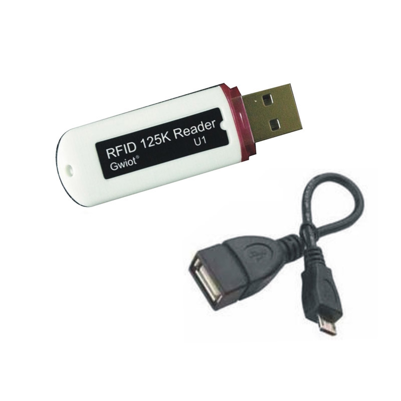 RF USB RFID Card Reader For Android Mini 125khz TK4100 or 13.56mhz MF NFC Portable Scanner Type C