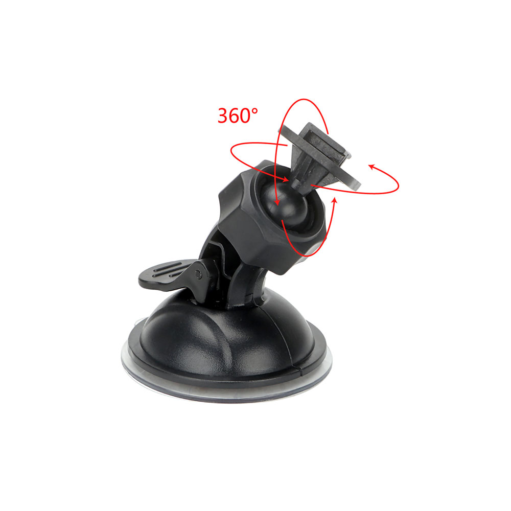 1pc 360 Degree Rotating Car Driving Recorder Bracket Sport DV Camera Mount Car Accessories for Xiaomi YI GoPro DVR Holder