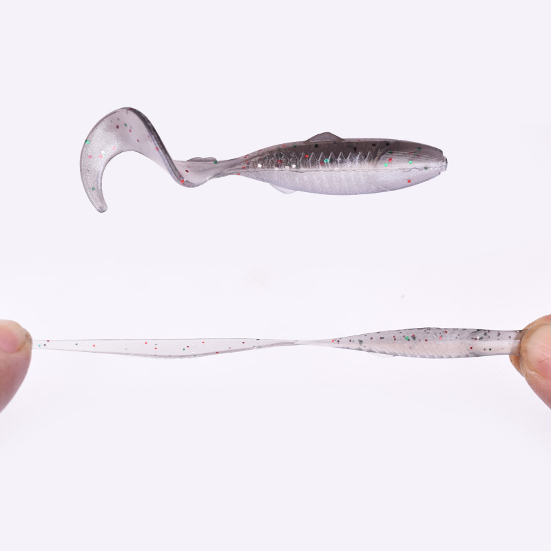 20pcs/Lot Silicone Small Fish Soft Baits 47mm 0.7g Jigs Wobbler Worm Fishing Lures Artificial Swimbait Tackle for Bass Pike Carp