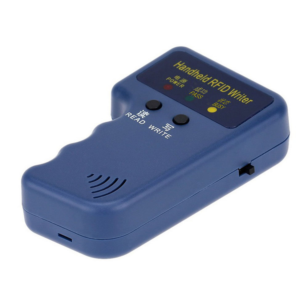 Handheld 125KHz RFID Duplicator Copier Writer Programmer Reader RFID Card Writer Programmer Reader Copy EM4305 T5577 ID Keyfobs
