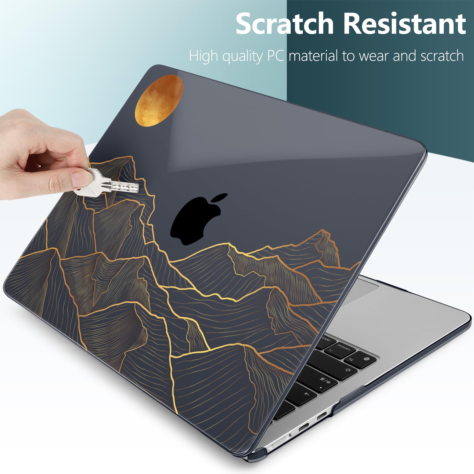 Laptop Case for Macbook pro 16 A2991 A2780 M1 M2 Chip Air 13 2023 M3 Pro 14 A2992 for Macbook Pro 14 case 2023 Air 15.3 A2941