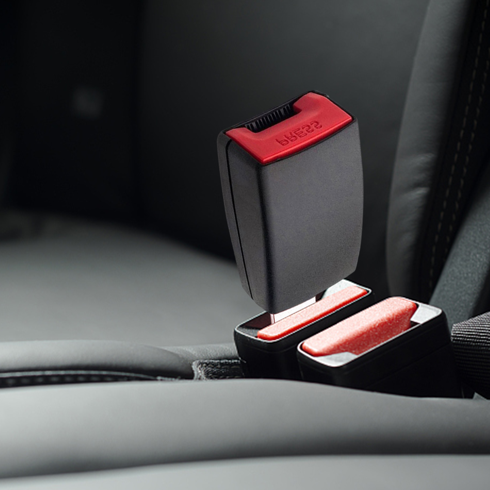 1PCS Car Seat Belt Clip Extender Plug Car Safety Lock Buckle Thick Insert Socket Extender Auto Kit