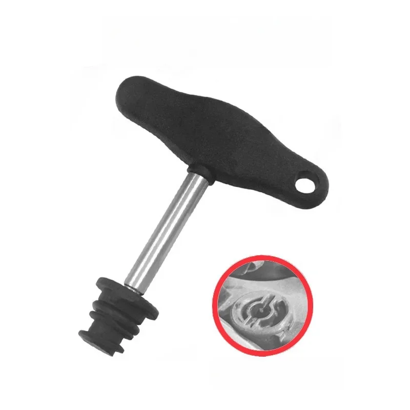 Plastic Oil Drain Plug Screw Removal Installer Wrench Assembly Tool Wrench Tool Car Repair Tool for VAG Audi VW Volkswagen