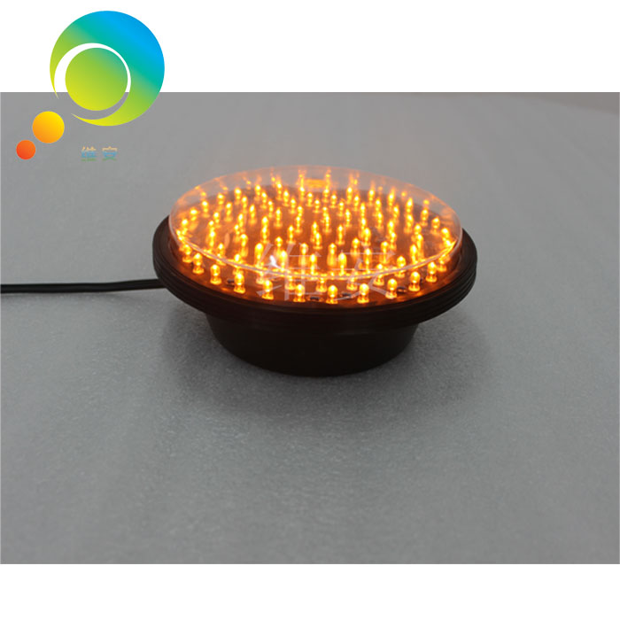 AC85-265V factory direct price 200mm yellow LED traffic signal light LED traffic lamp