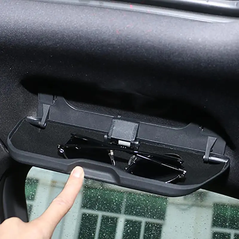 Car Glasses Case for Porsche Cayenne 05-20/ Panamera 17-20 Sunglasses Storage Box Left Driving Side Handle Holder Replacement