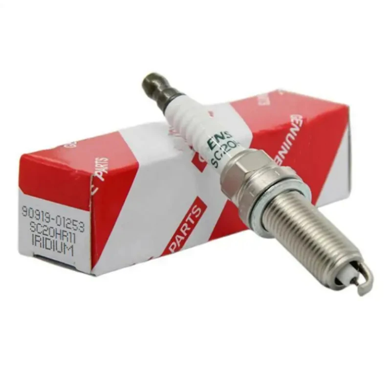4/6/10pcs 90919-01253 SC20HR11 New Iridium Spark Plug For Toyota Corolla Prius Lexus 90919 01253 SC20HR-11 9091901253