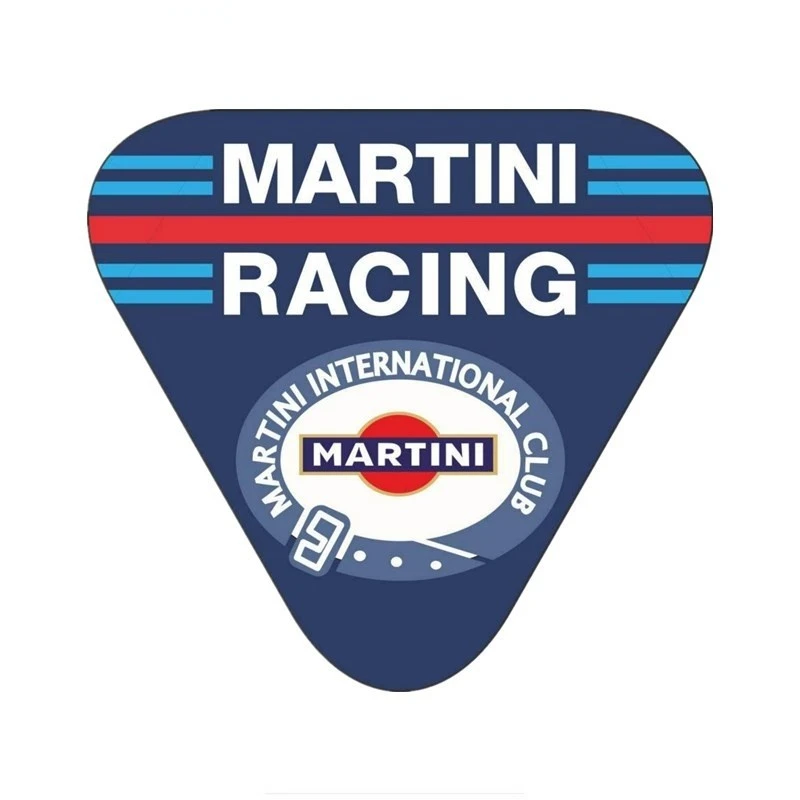 Creative MARTINI Racing Signs Car Sticker for Bumper Truck Window Racing Rally Decal Scratch-Proof Car Accessories KK13cm