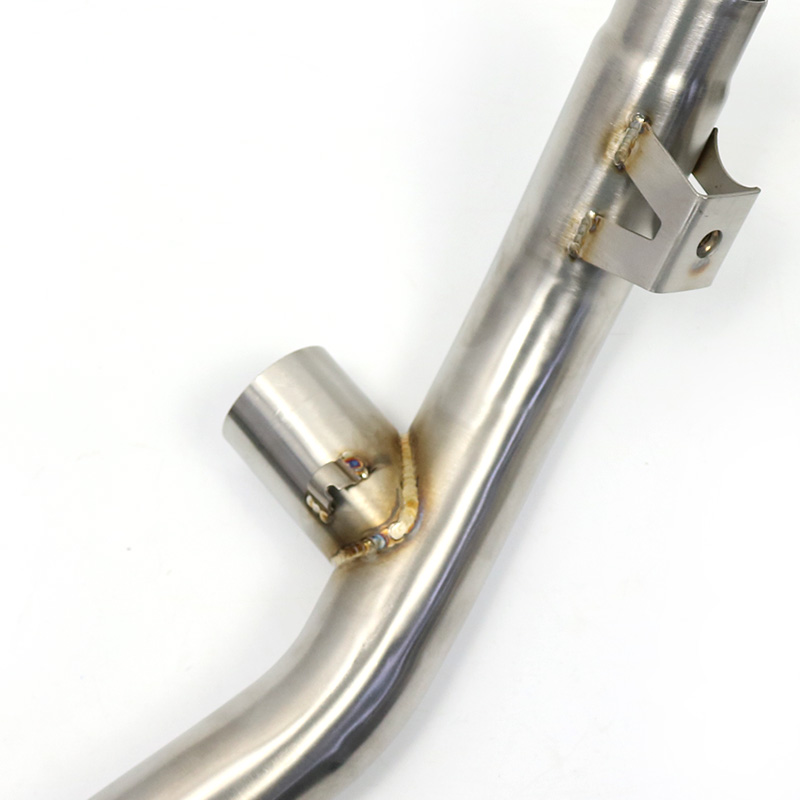 Dirt Pit Bike Motocross Complete Dual Exhaust Twin Muffler Link Pipe Full System Muffler System For Honda CRF230 CRF250 CRF 150F