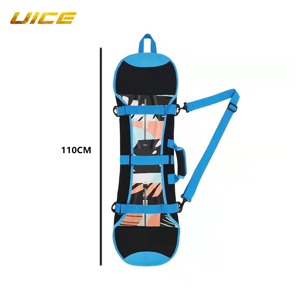 Ski Snowboard Bag Scratch-Resistant Backpack Monoboard Plate Protective Case Skiing Snowboarding Snowboards Skis Carry Bag