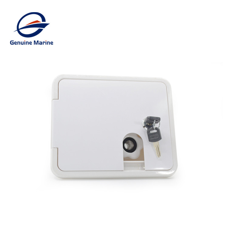 White 1/2'' Vent Gravity Water Filler Inlet Hatch Accessories For Boat Motorhome Caravan Camper-RV UV Stabilised ABS Material