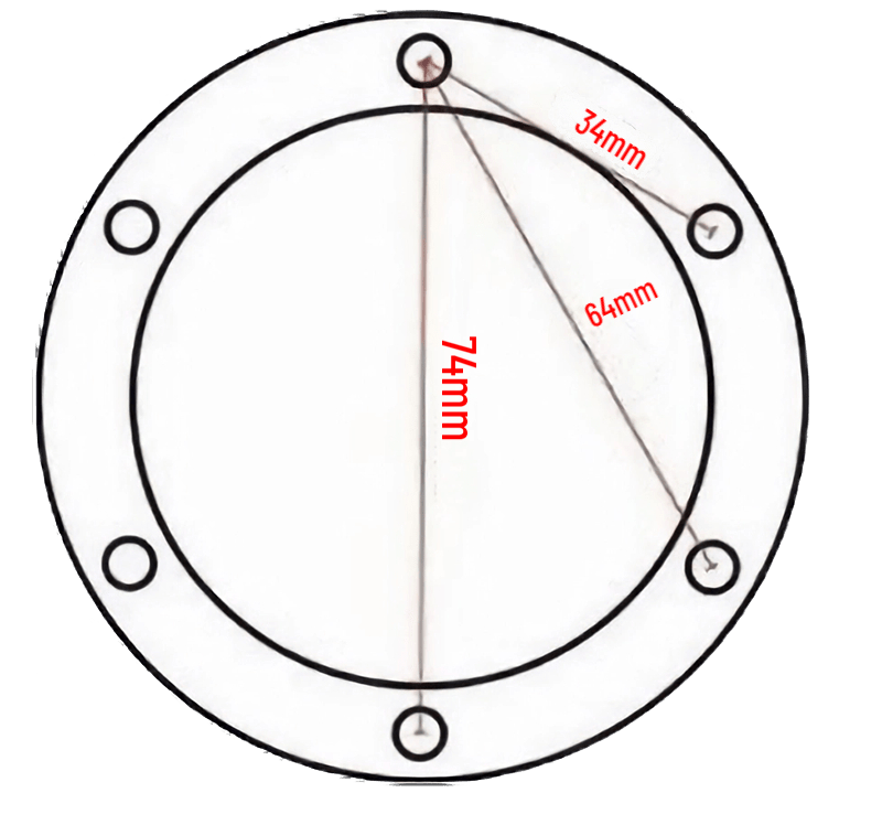 350MM Universal Classic ND Racing Steering Wheel Leather Deep Corn Nardi Steering Wheel for VW TOYOTA HONDA BMW Citroen