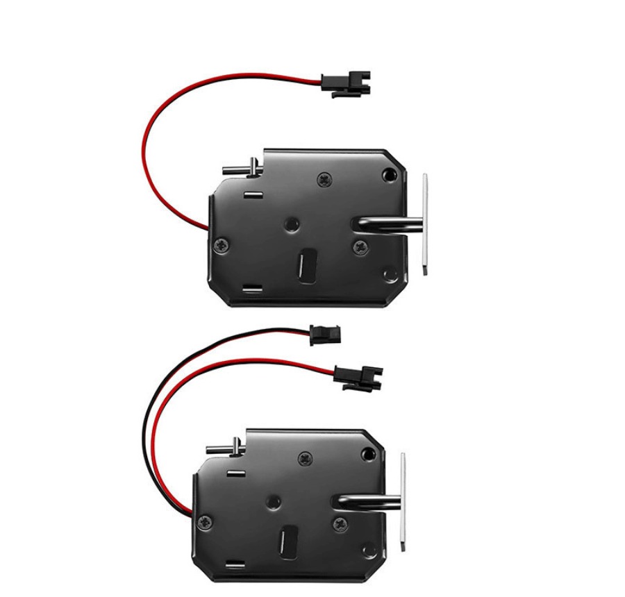 DC 12V/24/48V Mini Electrical Lock Smart Lock Latch Drawer Cupboard Case Anti-Theft Mortise Lock Intelligent Universal Long-Life