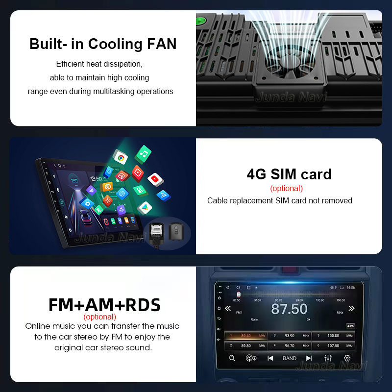 Car Radio For Nissan Navara 3 D40 2004- 2010 Android 13 Multimedia Video Player GPS 4G Carplay Autoradio 2K QLED Head Unit Colo