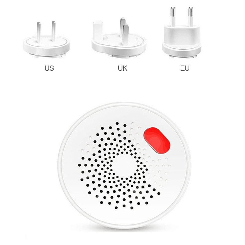 Tuya Combustible Gas Detector Built In Methane Natural Gas Sensor Smart Home Security Siren Wifi Gas Alarm Work With Smart Life