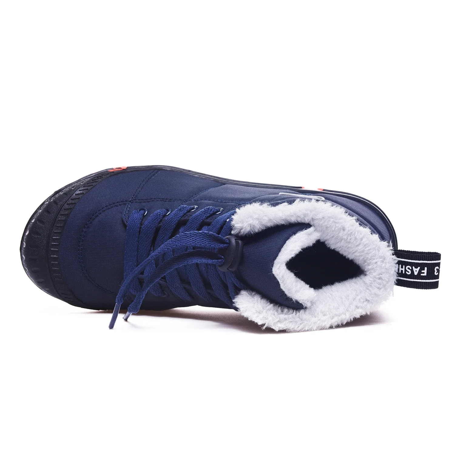 New Kids Hiking Shoes Non-slip Boys Winter Sneakers Warm Plus Fur Boots Teenagers Sport Trekking Shoe for Girls High Top Boots