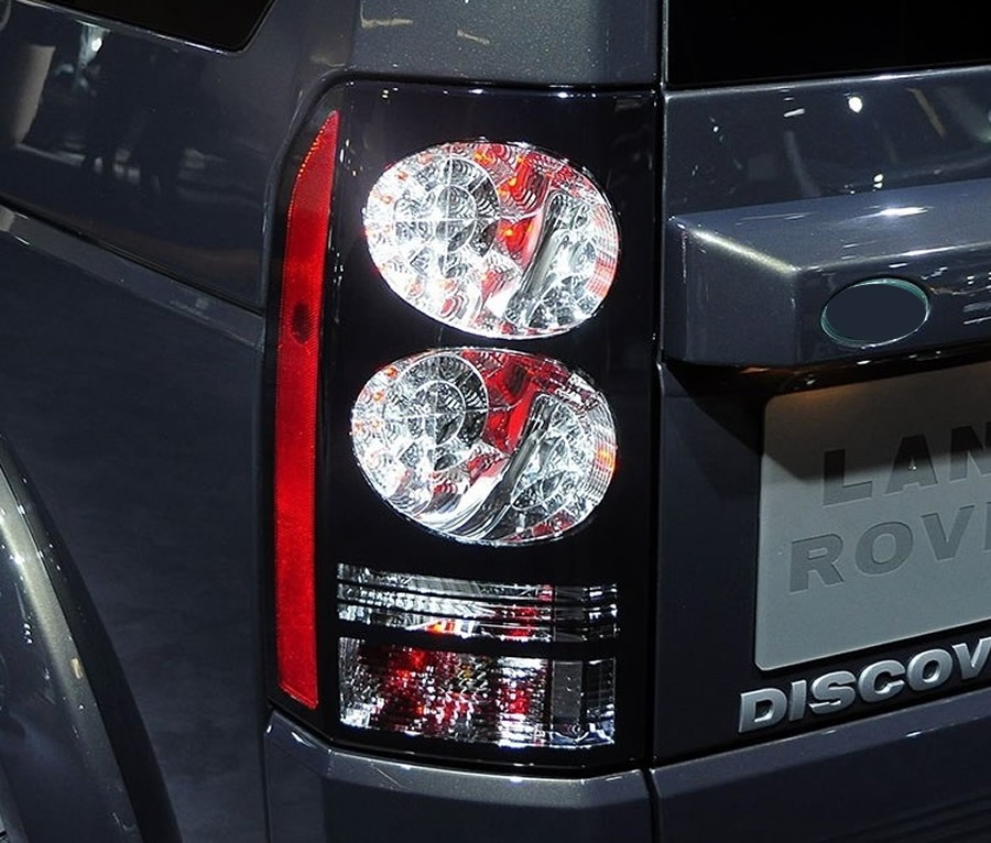 For Land Rover Discovery 4 2014 2015 2016 Rear Brake Tail Light Cover Lamp Shell Plexiglass Mask Replace Original Lampshade