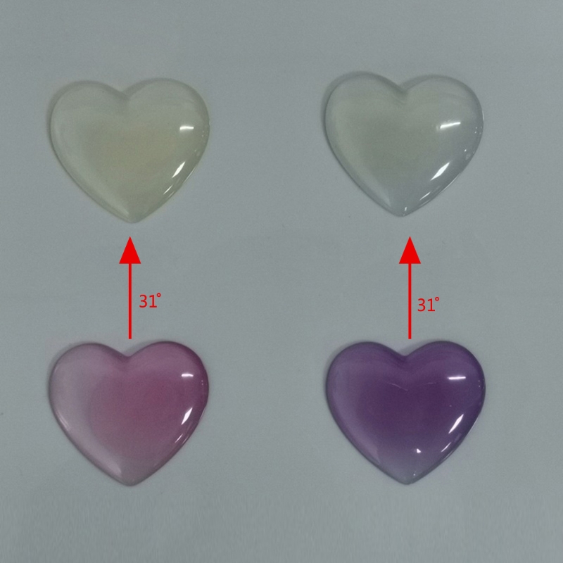 Thermochromic 31 Degree Pigment Temperature Color Changing Powder for Nail Polish Paint Epoxy Resin Art Craft Tool