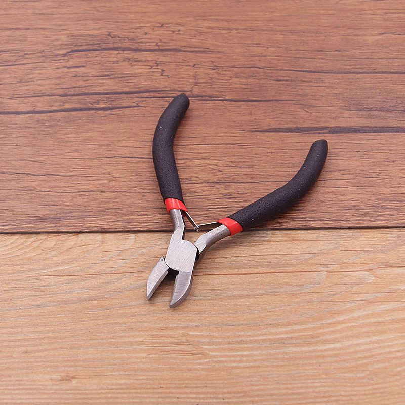 1PCS 10 Styles Pliers Diagonal Round Bent Needle Nose Cutter Handcraft Beading Insulated For DIY Small Jewelry Tools