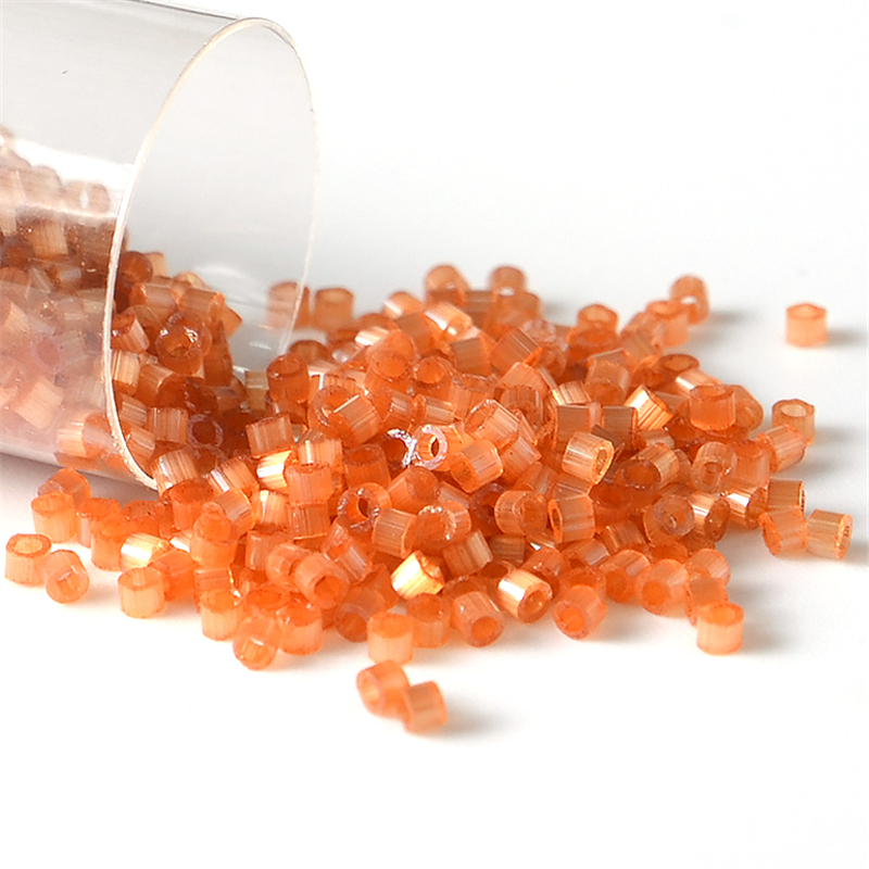 2000pcs/lot 10g 1.6mm Japan Miyuki Delica Beads 11/0 Silk Color Glass Seed Bead for Needlework Embroidery DIY Jewelry Making