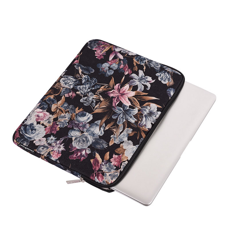 Laptop Bags for MacBook Air Pro iPAD 11 12 13 14 15 inch Oil Painting Flowers Notebook Sleeve Liner Matebook Men Canvas Pouch