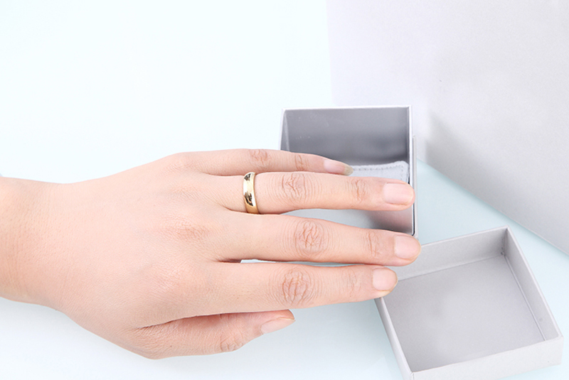 Yanleyu Luxury 18K Gold Color Engagement Jewelry Wedding Band Couple Rings for Men and Women Anniversary Gift Wholesale PR426