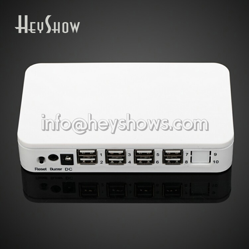 Phone Security Burglar Alarm System, 8 Ports in 1, Tablet, Host Display Holder, Clear Acrylic Stand, Remote Control