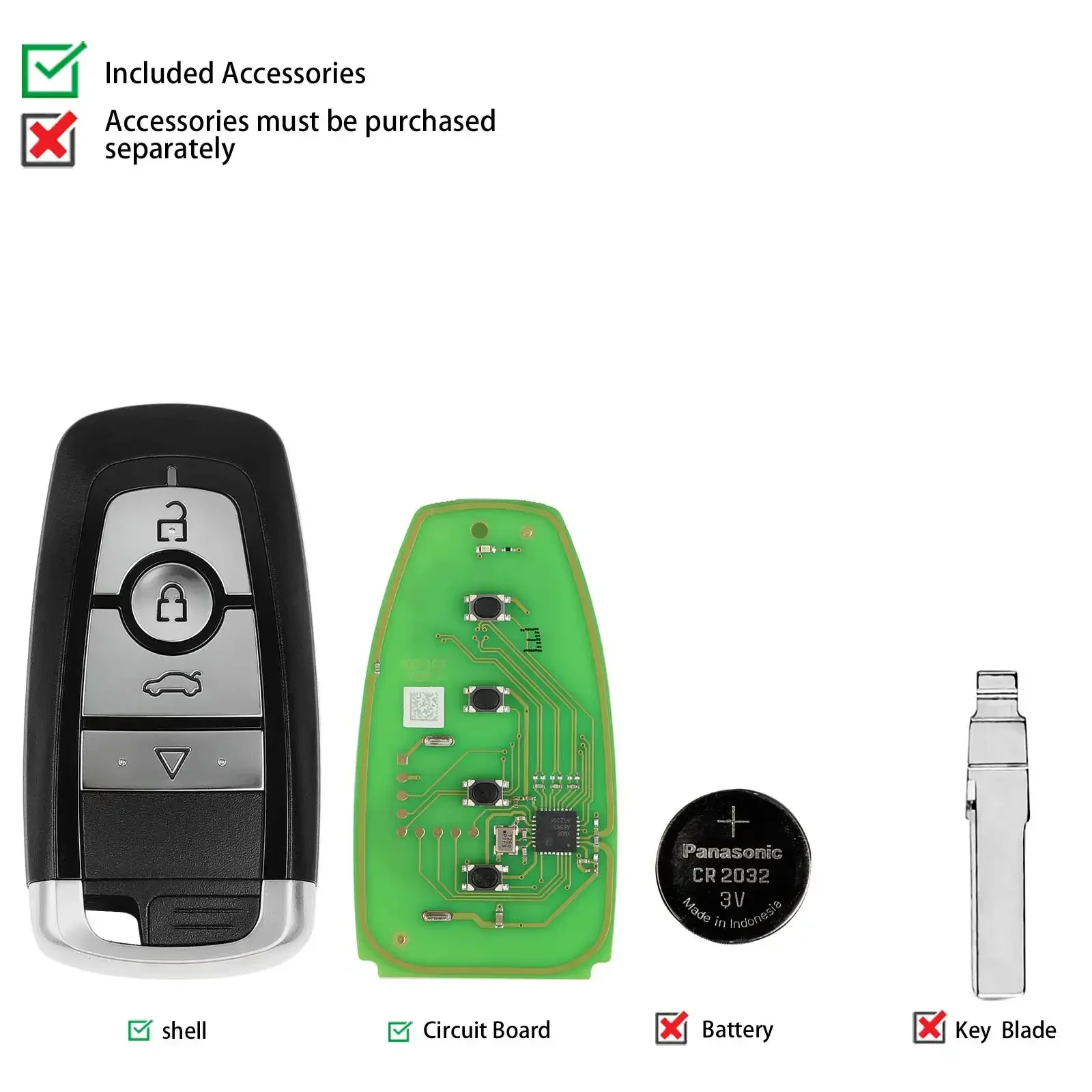 Xhorse XM38 Smart Keys XSGA80/JP01/TO03/CD01/FO02EN for Toyota/Jeep/VW/Ford Remote Work With VVDI2 Plus MINI Key Tool Max Pro