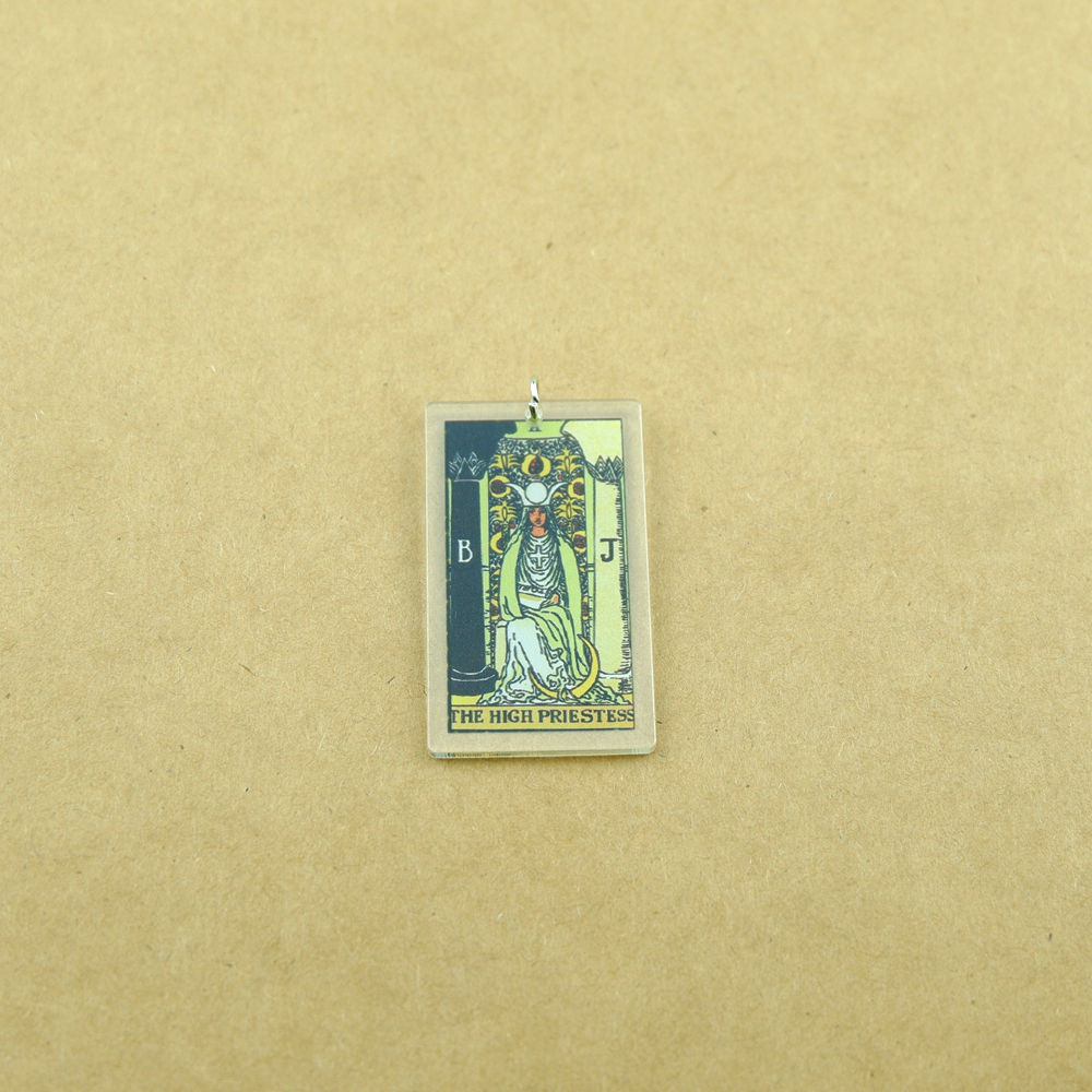 Tarot Resin Earring Charms for Earring Bracelet Pendant Jewelry Findings Phone Making DIY
