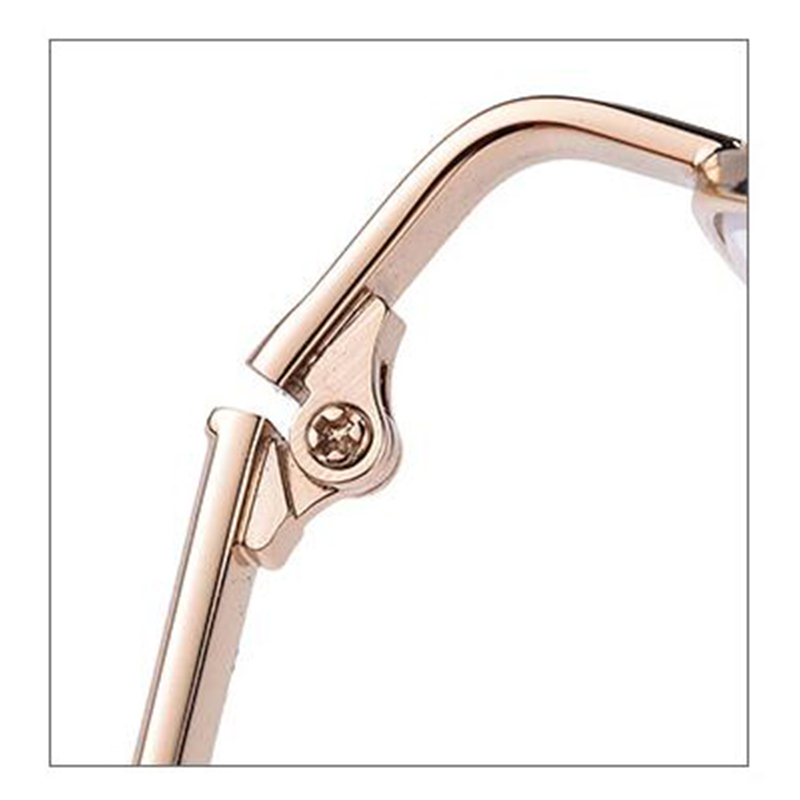 High Quality Half Rim Progressive Multifocal Lens Reading Glasses For Women Men Presbyopia Lens Metal Glasses Magnifier Gafas N9