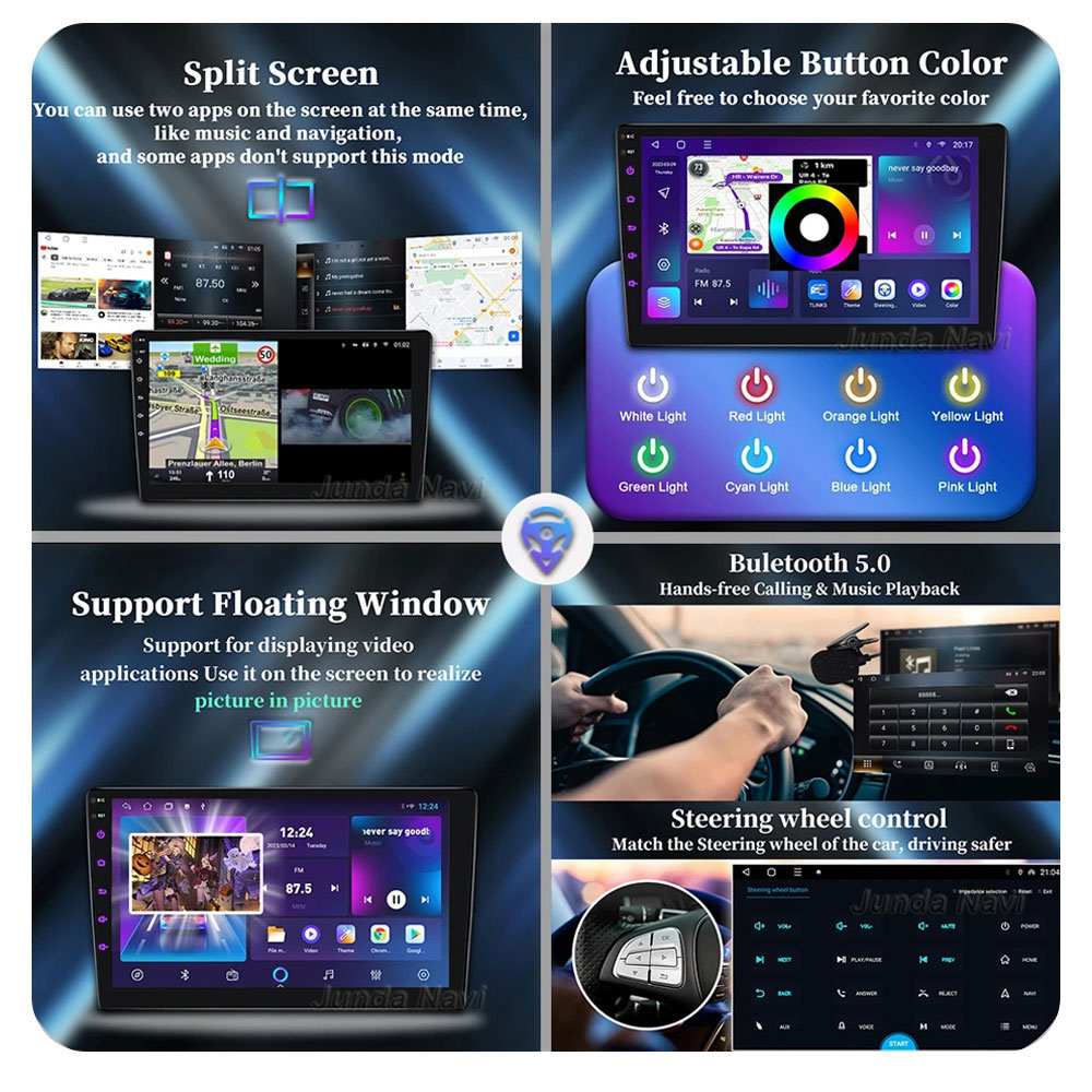 Car Radio For Nissan Navara 3 D40 2004- 2010 Android 13 Multimedia Video Player GPS 4G Carplay Autoradio 2K QLED Head Unit Colo
