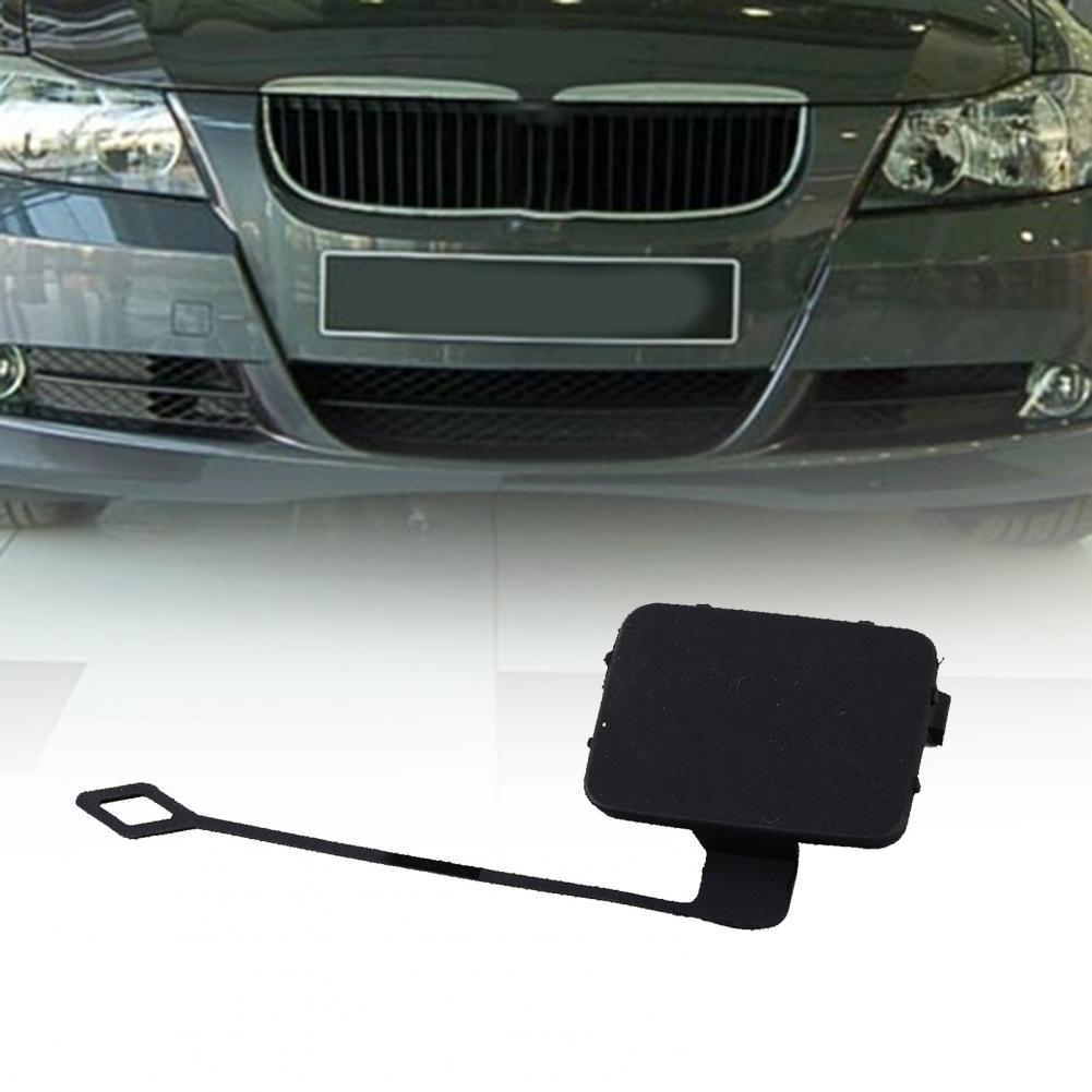 Front Bumper Tow Eye Hook Cover Cap Durable Replacement ABS 51117167575 for BMW E90 04-07