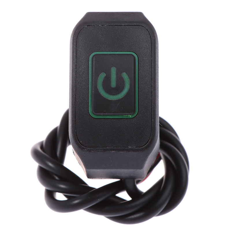 Motorcycle Handlebar Switch with LED Light for Motorbike Switches Connector Waterproof Handlebar Switch Motor Bike Accessories