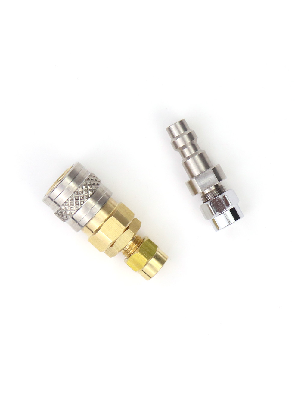 Airsoft HPA (US)2302 23-2 Foster Quick Disconnect QD With Push-In Pipe Fitting Assembly For 6MM Or 1/4Inch Hose