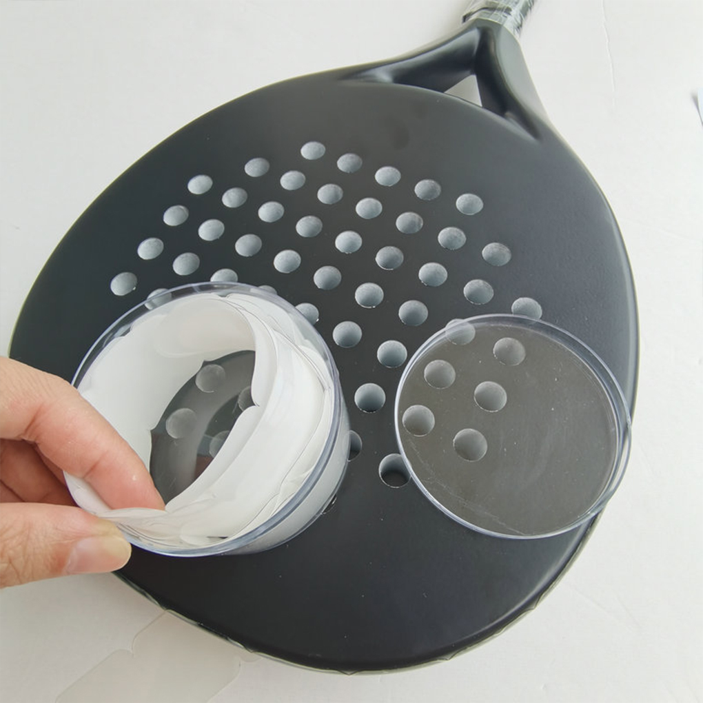 Tennis Racket Head Tape, Removable, Self-adhesive, Protective, Racquet, Manual, Portable, Paddle Protector, 3 Pcs Box